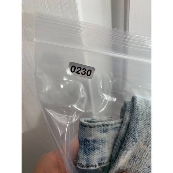 WAIMEA Skinny Fit Painted Seam Wearable Art-to-Wear Emo Grunge Punk Denim Jeans - Picture 12 of 12